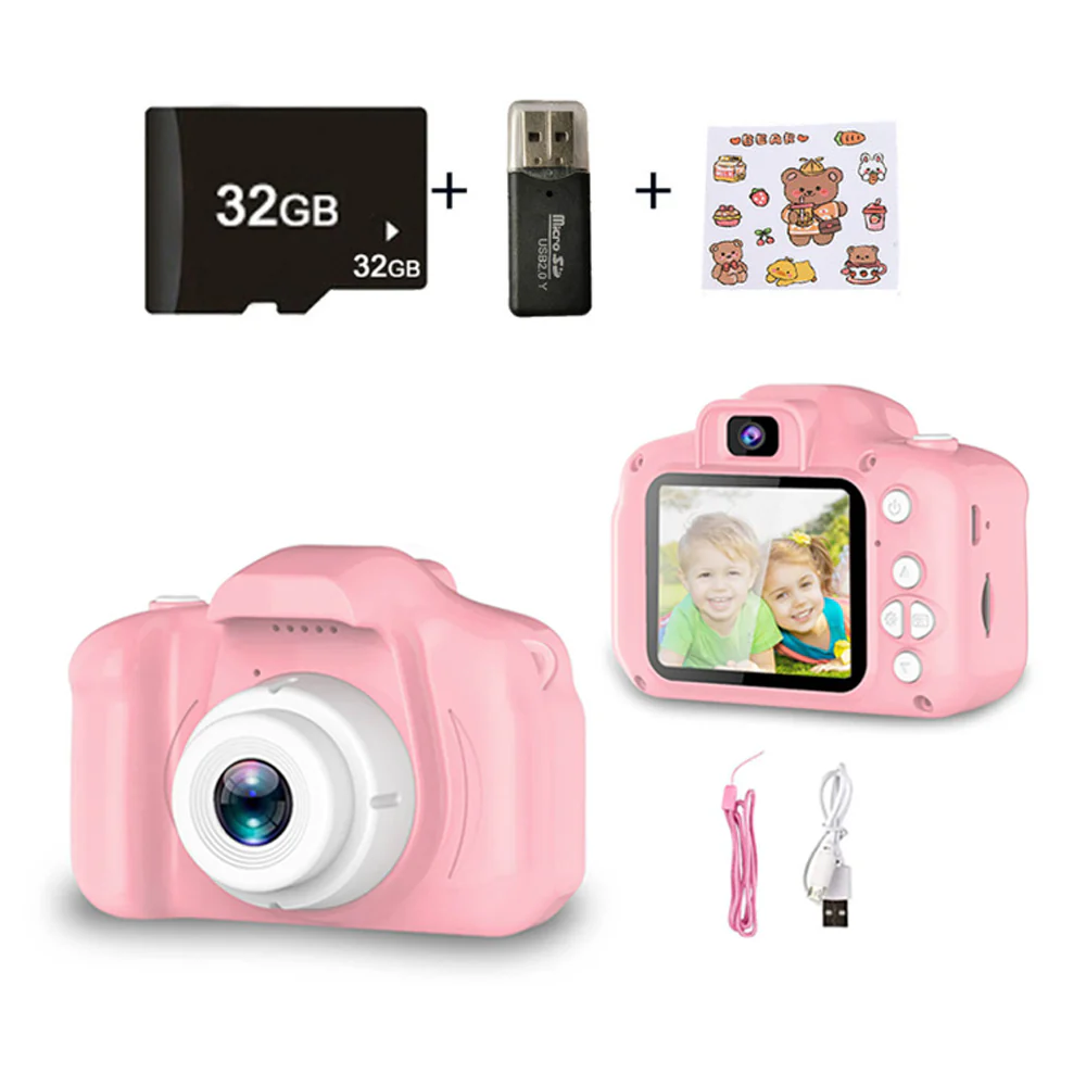 Children's First Camera 13MP HD Digital Camera with Games and 32GB SD Card and Card Reader - Image 10