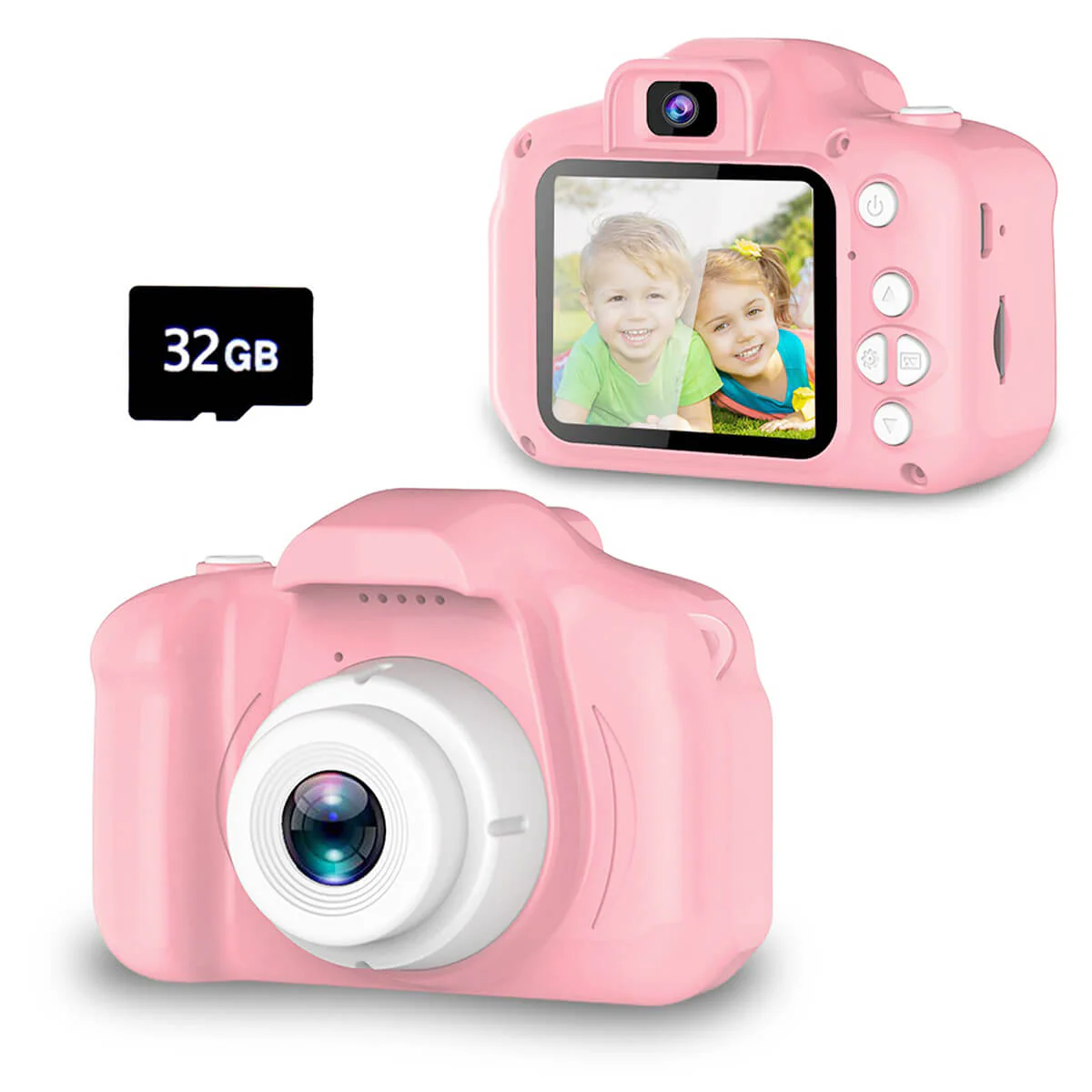 Children's First Camera 13MP HD Digital Camera with Games and 32GB SD Card and Card Reader - Image 3