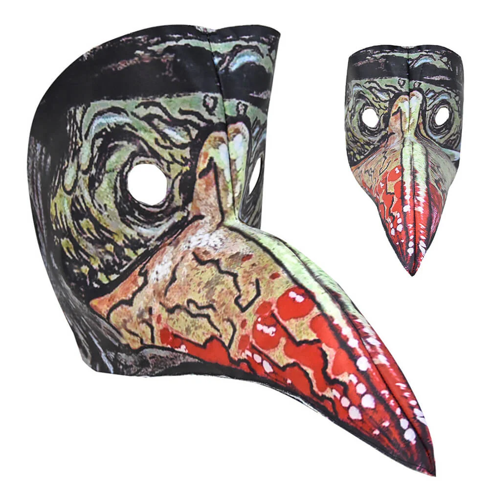 Kids Plague Doctor Costume Halloween Party Cosplay Outfit Suit - Image 8