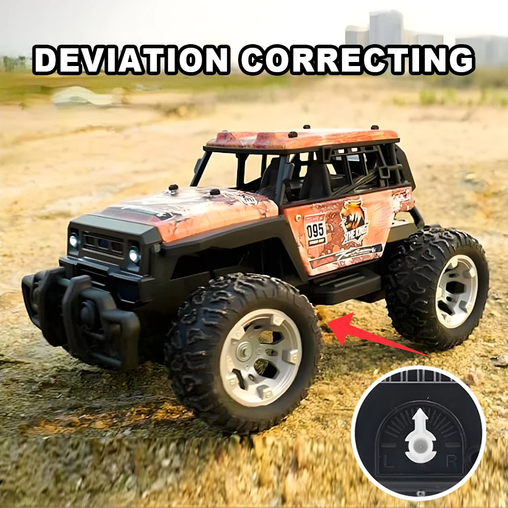 Kids RC Truck 1/20 All-Terrain Off-road Remote Control Cars 2.4g Without Controller Interference - Image 3