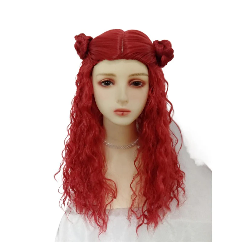 Kids Red Costume Princess T-shirt and Skirt Suit The Daughter of The Queen of Hearts Outfit - Image 14