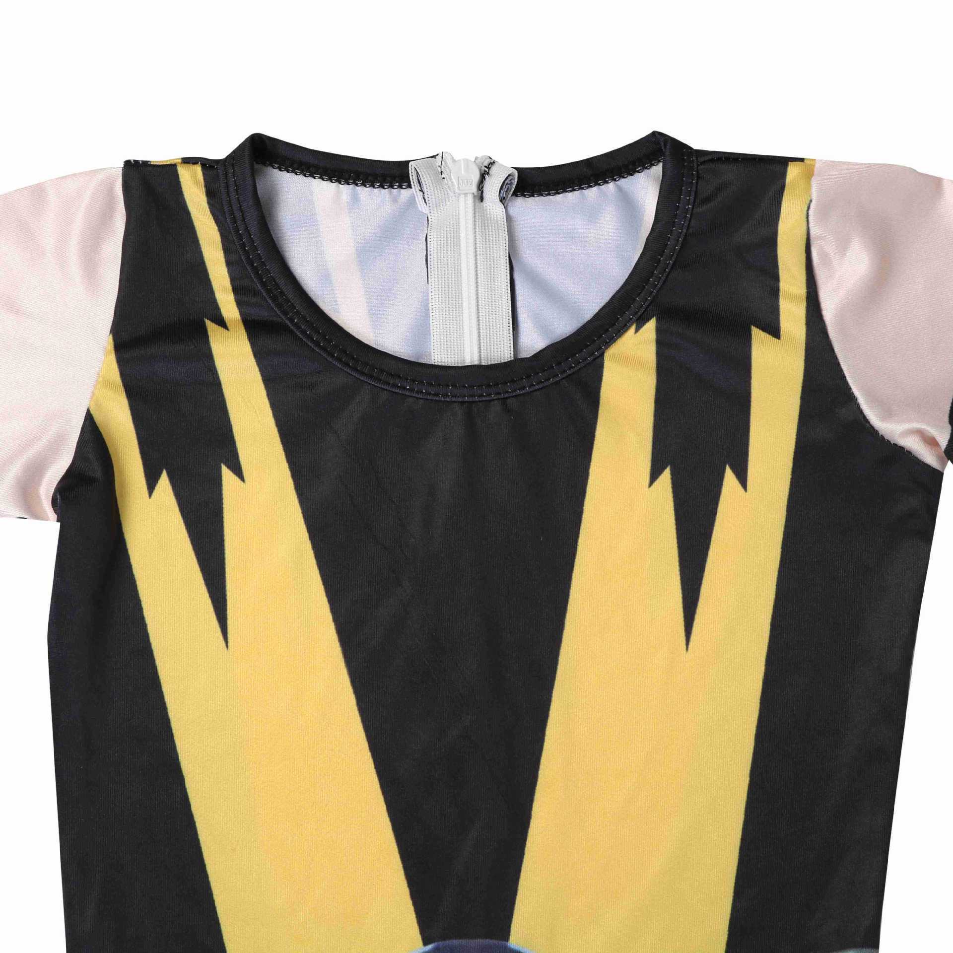 Kids Scorpion Costume Yellow Jumpsuit with Helmet 2pcs Set for Cosplay Themed Events - Image 6