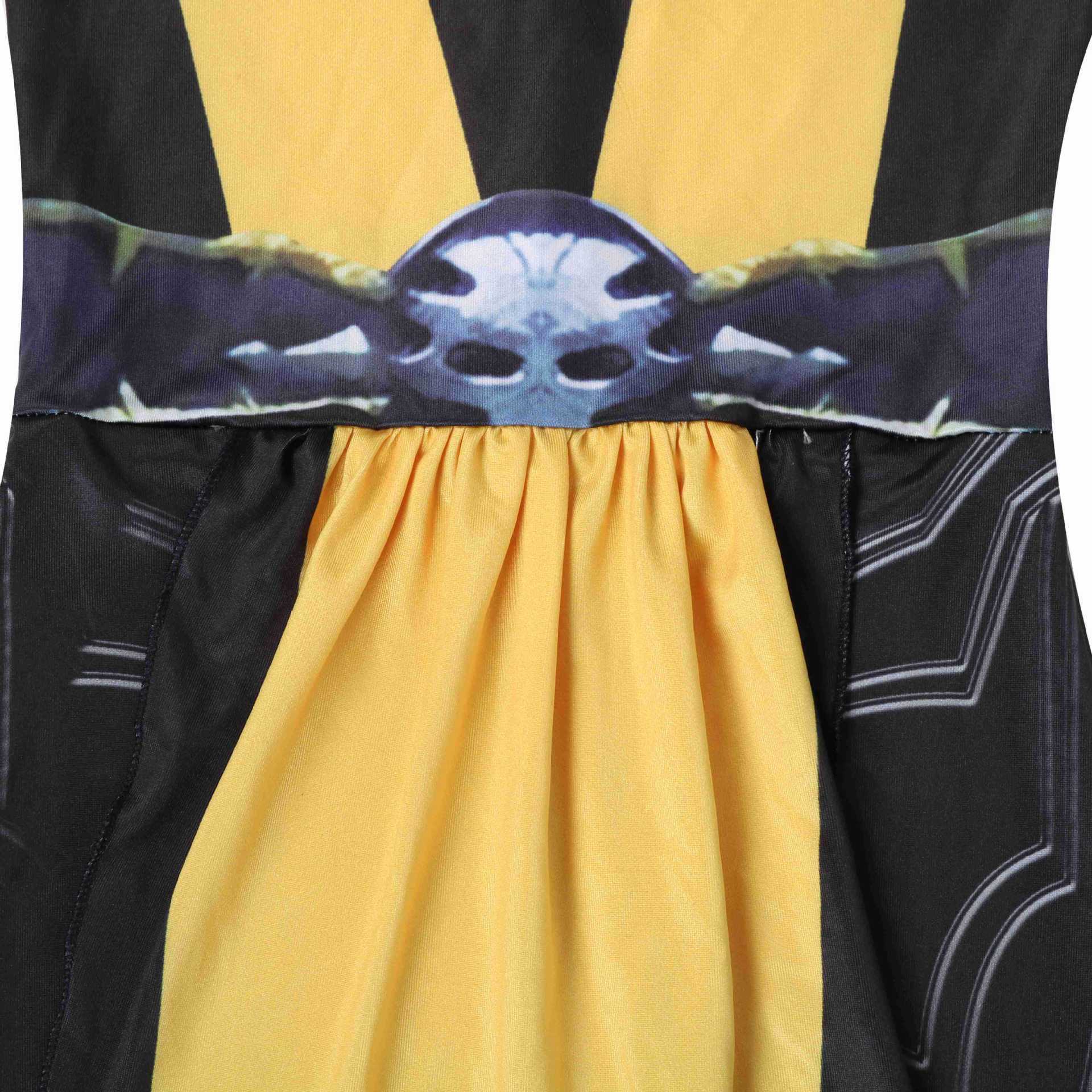 Kids Scorpion Costume Yellow Jumpsuit with Helmet 2pcs Set for Cosplay Themed Events - Image 8
