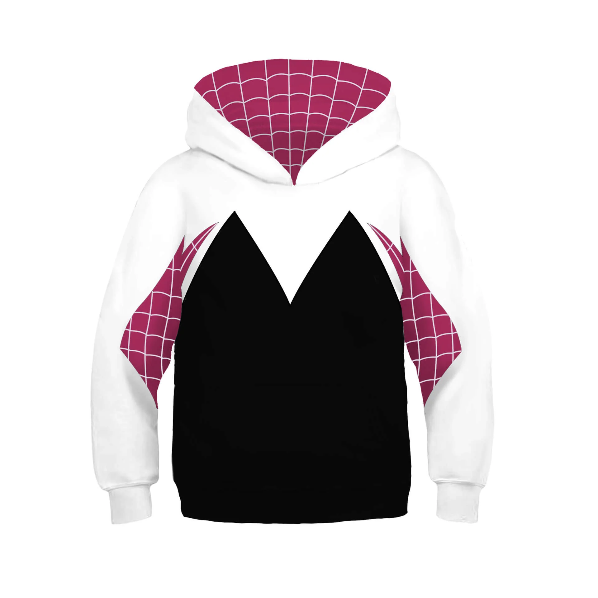Kids Adults Gwen Hoodie Pants Superhero Unisex Long Sleeve Fashion Sweatshirt - Image 4