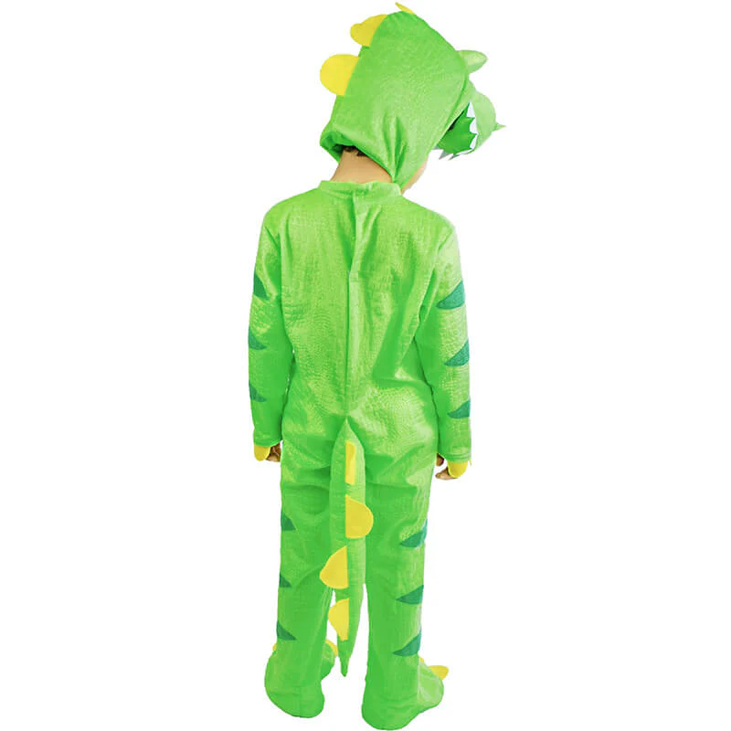 Kids T-Rex Dinosaur Costume Tyrannosaurus Halloween Jumpsuits Stage Party Cos Suits - Image 4