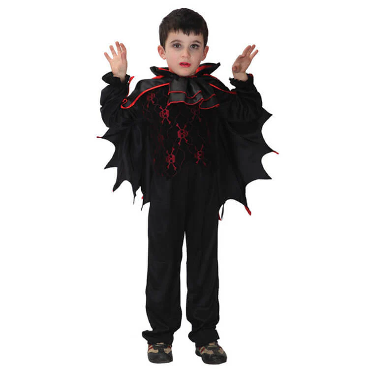 Kids Vampire Scary Halloween Costume Full Set for Boys Girls Cosplay - Image 6
