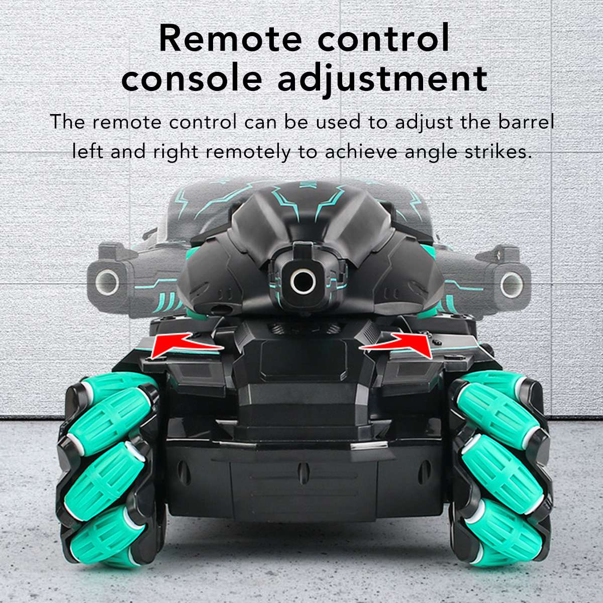 Kids Water Bomb Tank RC Gesture Sensor Tank Car Multiplayer Battle Remote Control Toys - Image 11