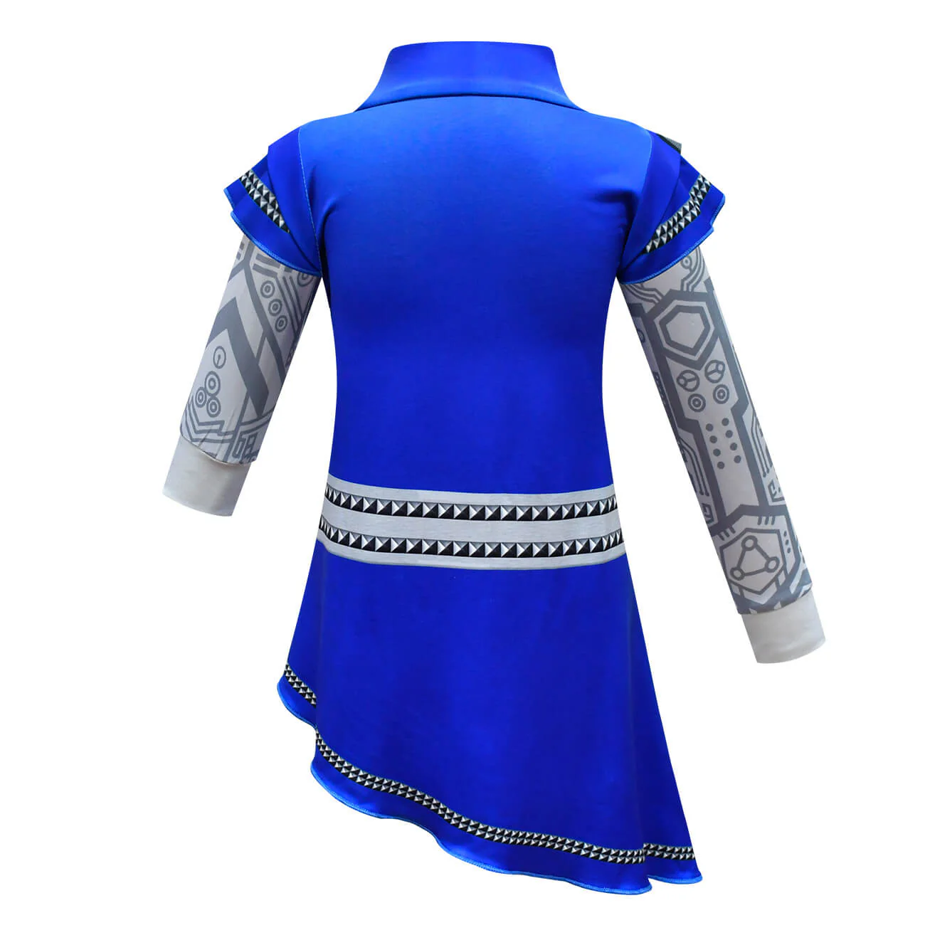 Kids Zombies A-Li Costume Girls Alien Blue Dress Pants Bag 3pcs Sets for Halloween Cosplay - Image 5