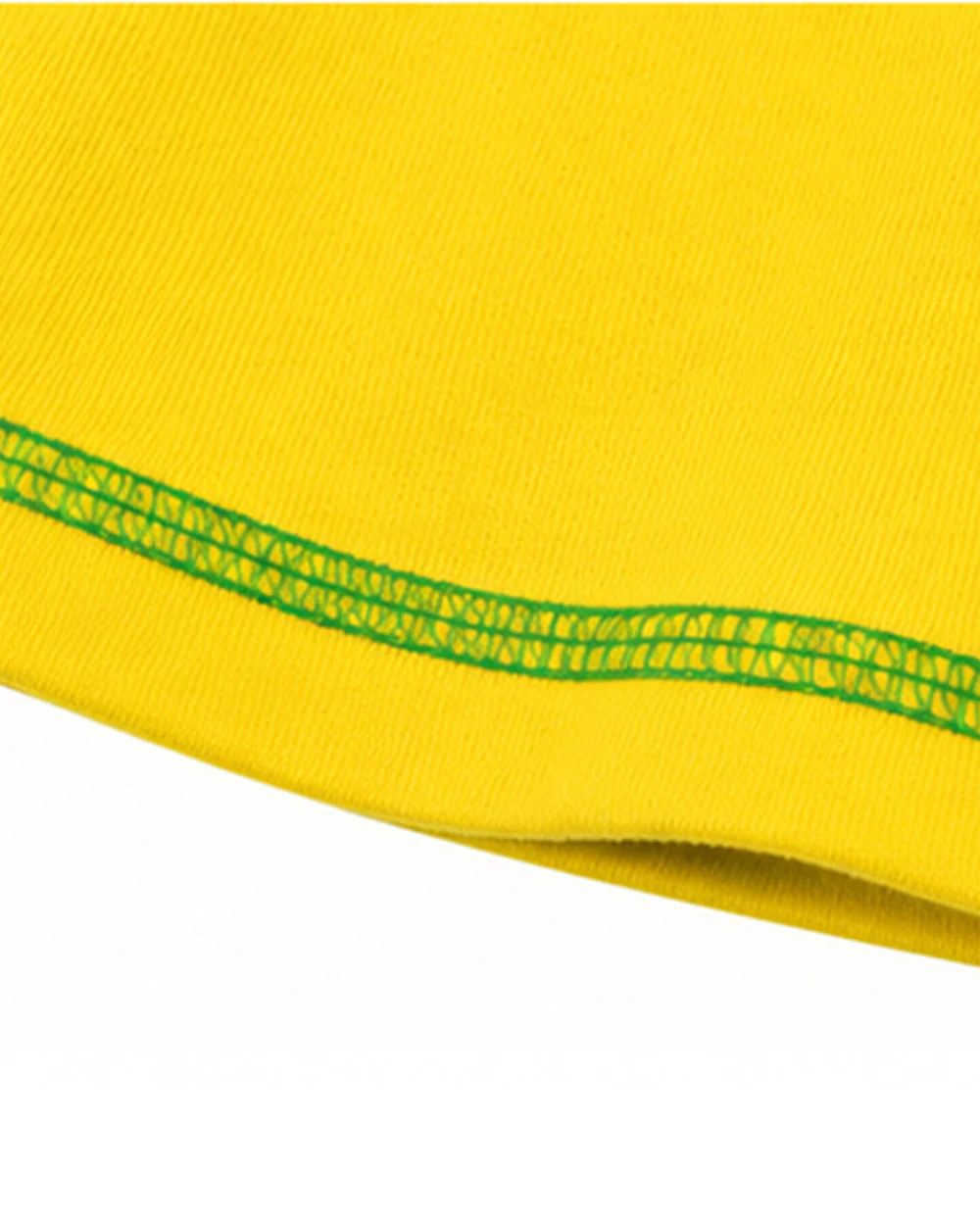 Ladies Brazil Soccer Jersey Yellow One Shoulder Crop Top for Sports Game Day Party Stadium Cheering - Image 11