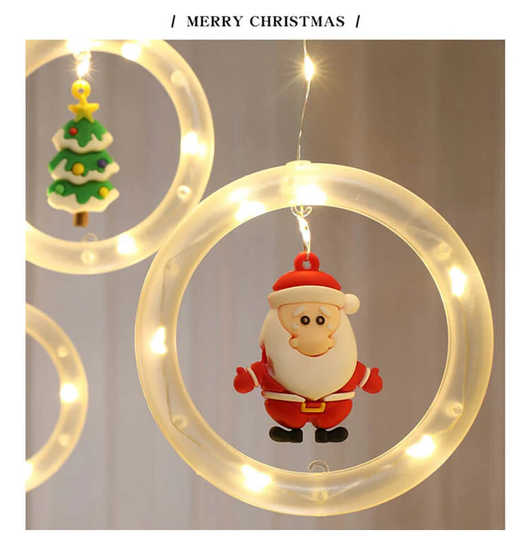 LED Christmas Lights Twinkle String Warm White Waterproof Lights Indoor Outdoor Christmas Decorations - Image 5