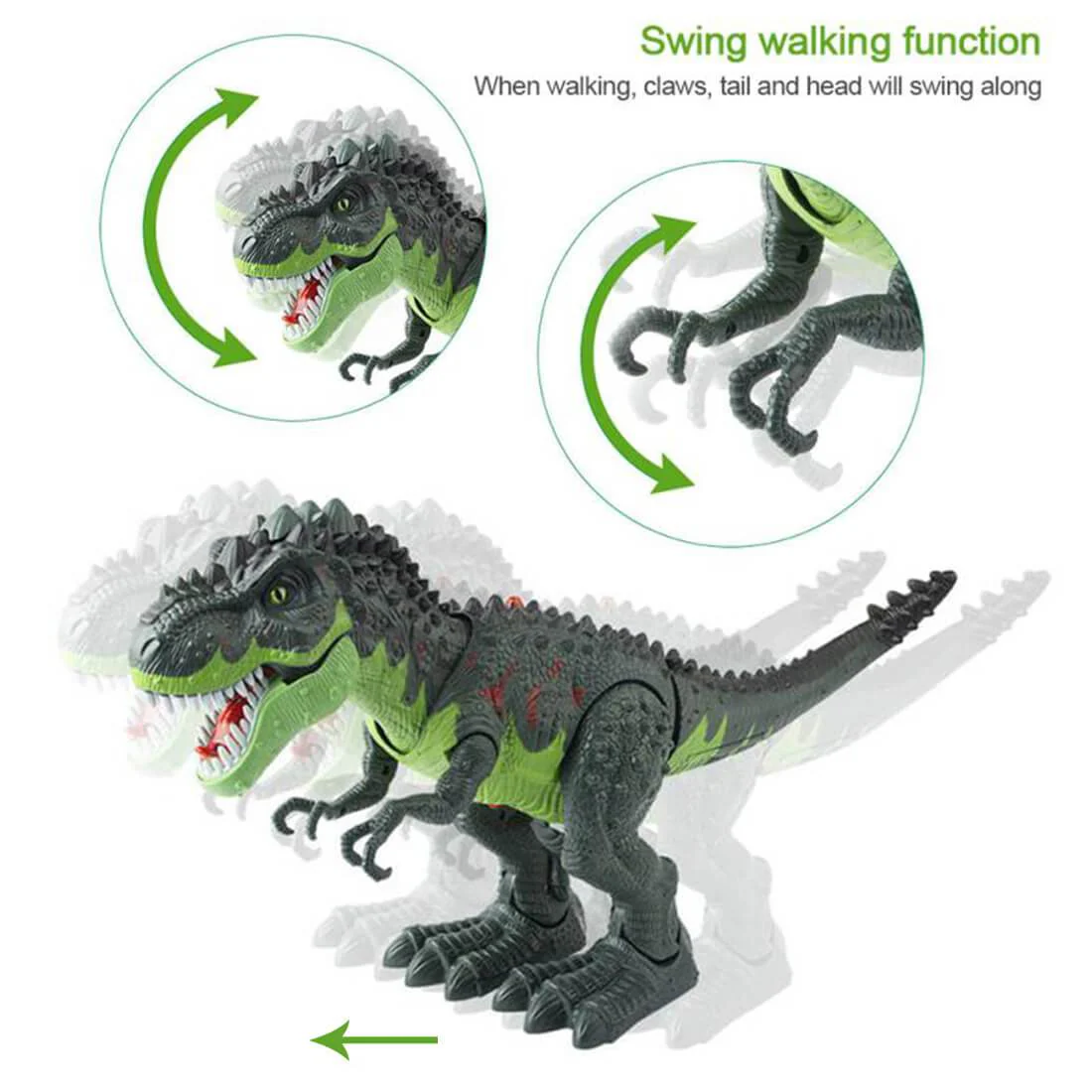 Realistic Remote Control Dinosaur Walking Spray Simulation T-Rex Robot Dinosaur Toy - Image 8