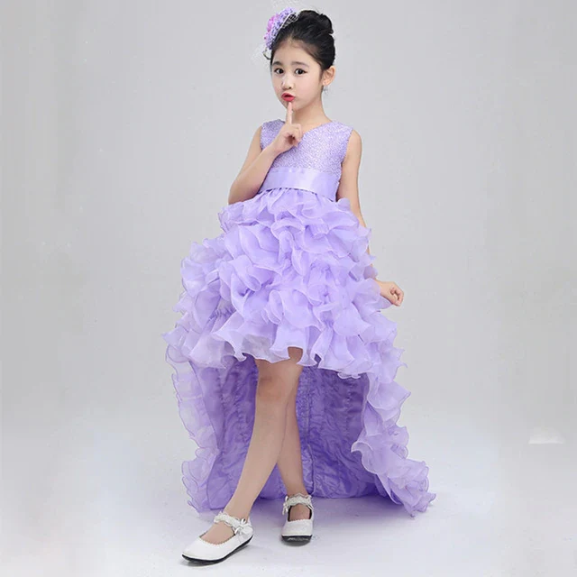 Little Girl Pageant Dresses Fancy Wedding Party Prom Dresses - Image 11