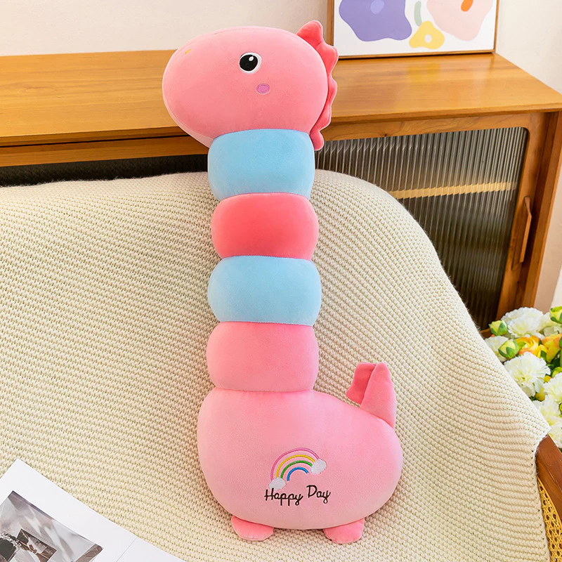 Long Dinosaur Plush Pillow Cute Soft Stuffed Animal Comfort Toy For Girls and Boys - Image 8