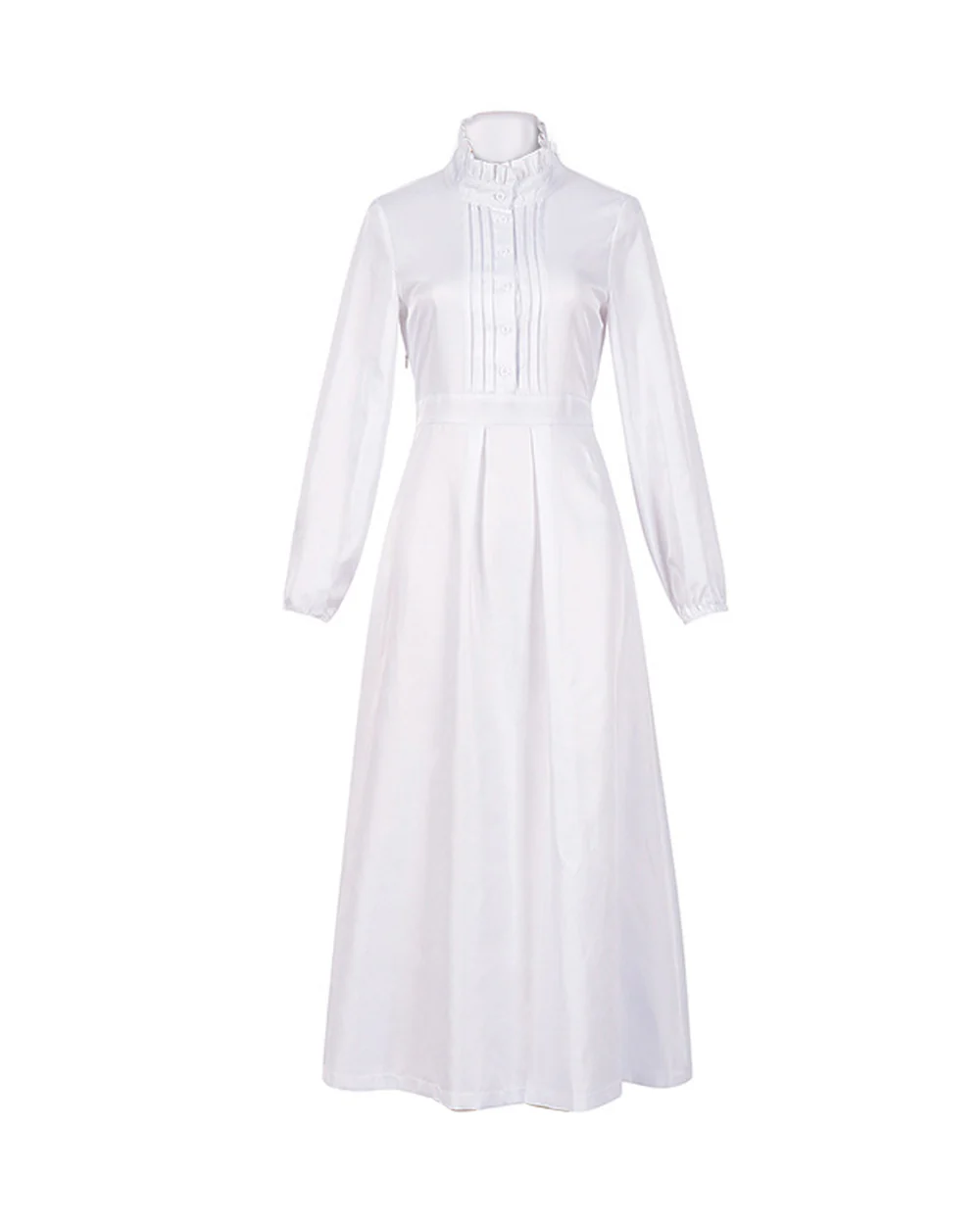 Mage Girl Costume Black Robe and Dress 2pcs Outfit for Cosplay Anime Events - Image 6