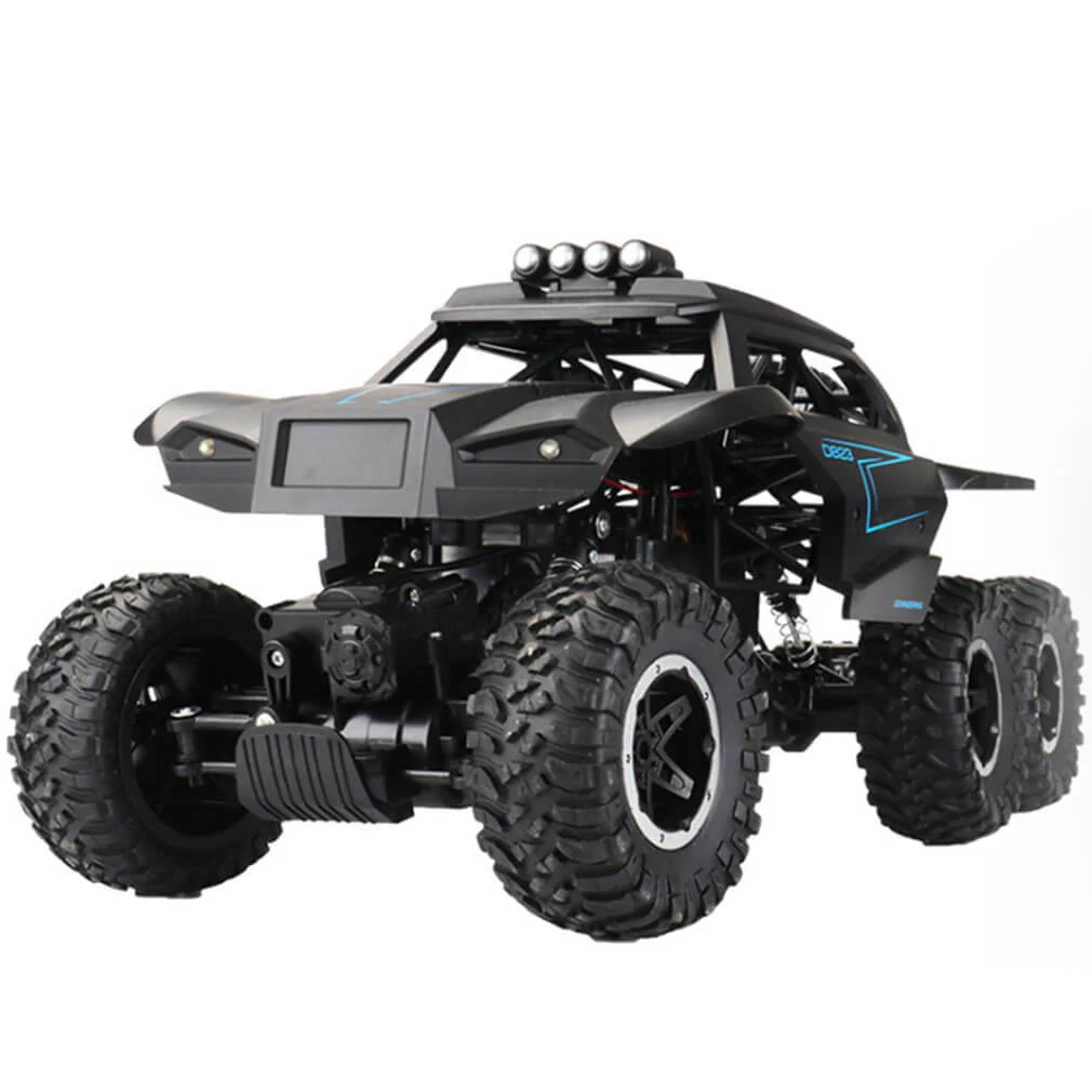 Kids 6 Wheels RC Car Reomote Control Monster Truck Dual Motors Two Speed Off-road Truck - Image 3