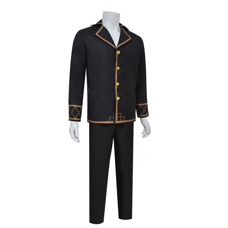 Mens Kakavasa Costume Director Aventurine Pajama Black Tops and Pants Suit - Image 2