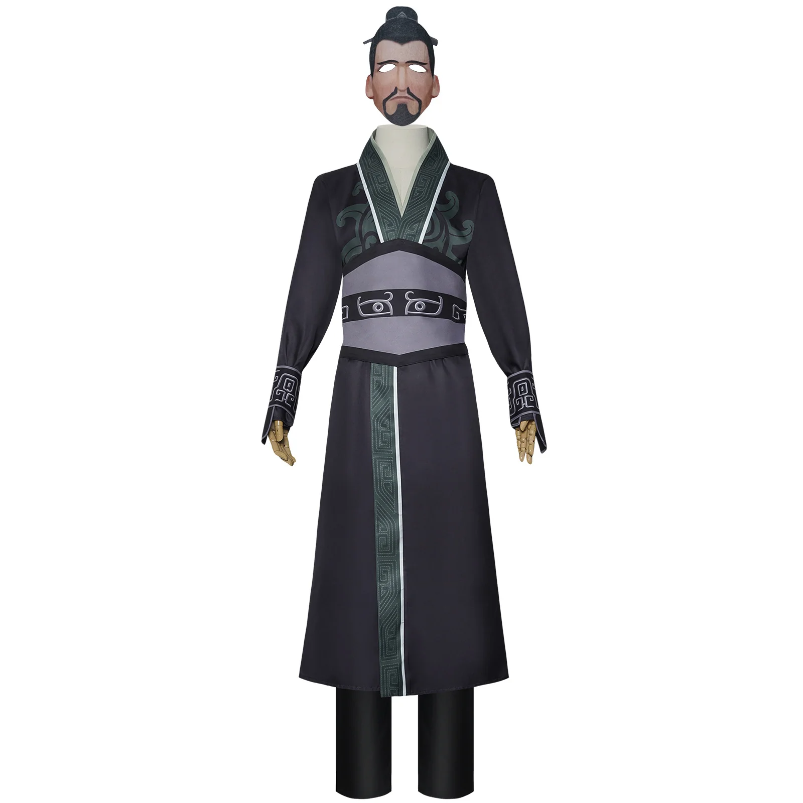 Mens Li Jing Outfit Adult General Li's Cosplay Costume Dress-up Full Set