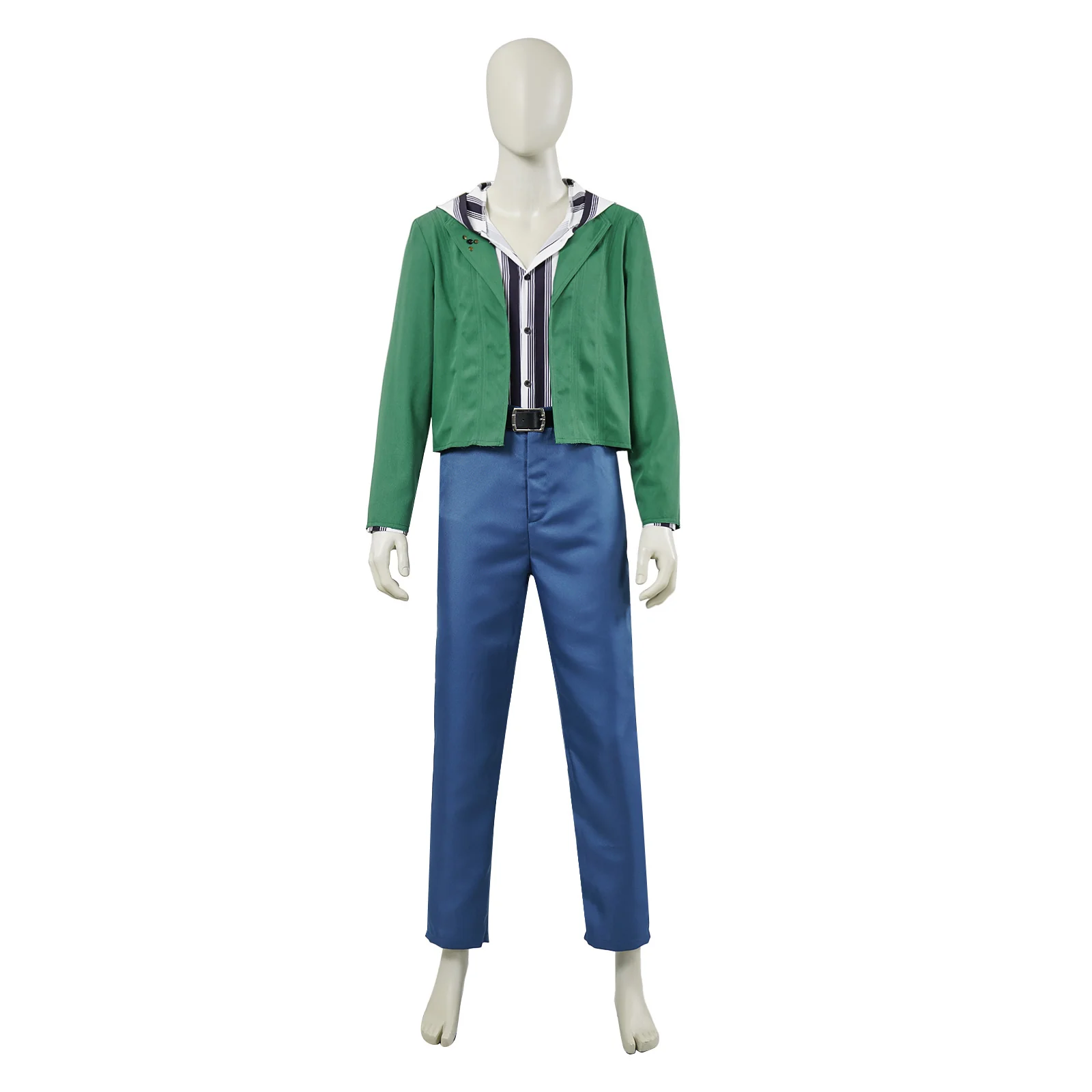 Mens Prince Outfit Jacket Pants Sweatshirt and Belt 4pcs Suit - Image 2