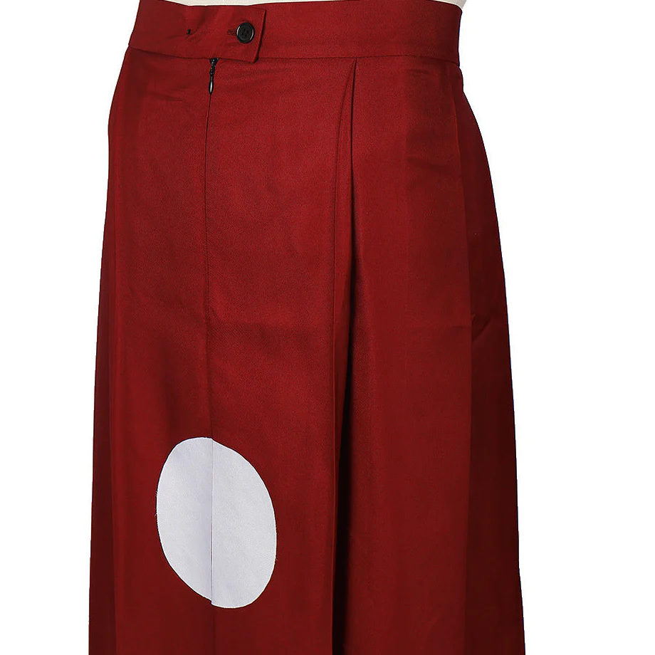 Men's TenSura Movie Benimaru Costume Red Tunic Skirt Suit for Cosplay Themed Party - Image 10