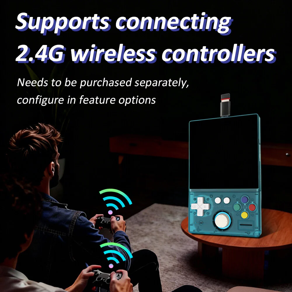 MINI40 Handheld Game Console Game 4.0'' 128GB SD Card Retro Console with RK3326 Chip and 4000mAh Battery - Image 5