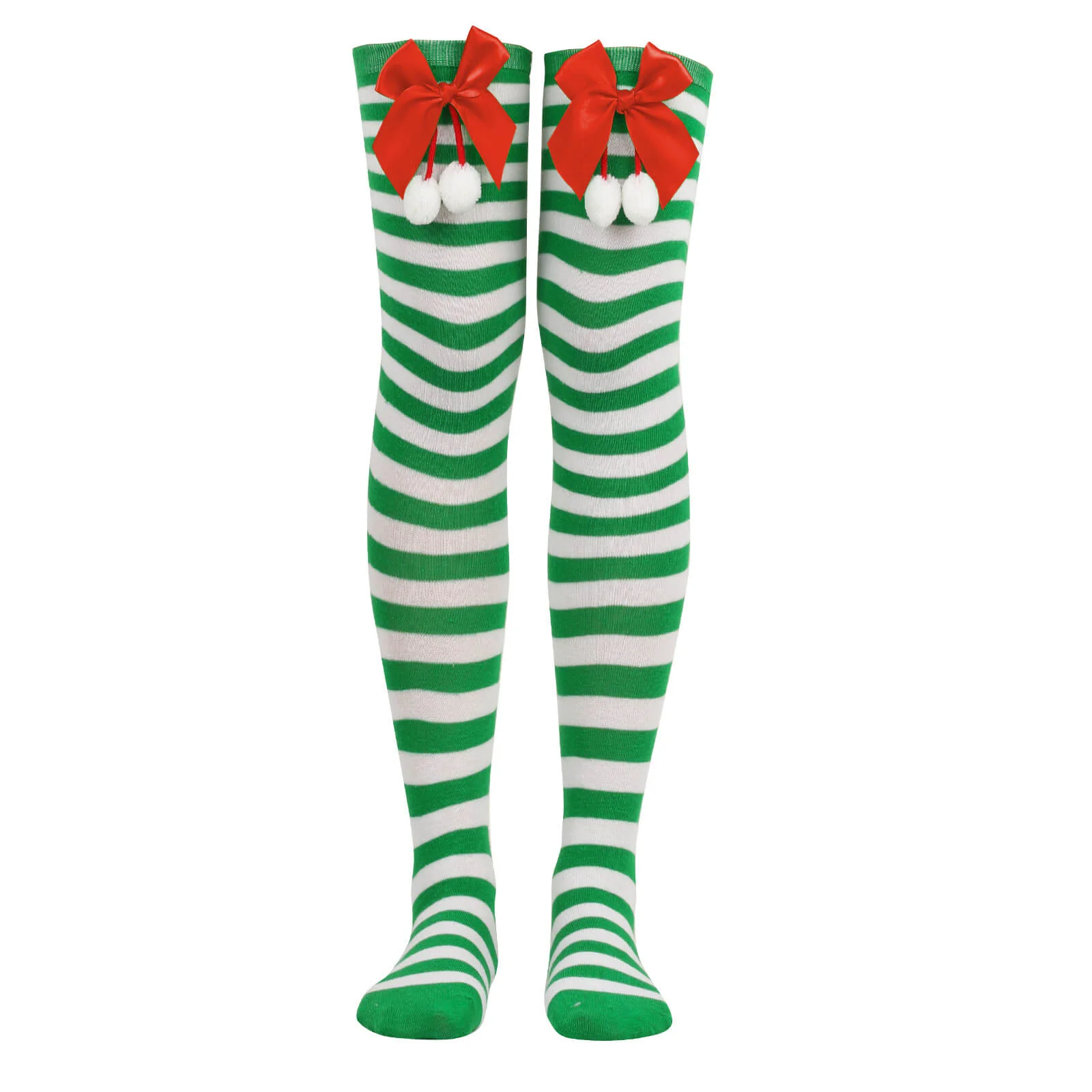 Mommy and Me Christmas Costume Kids and Mom Christmas Dress Hat and Socks Matching Set for Christmas Party - Image 10