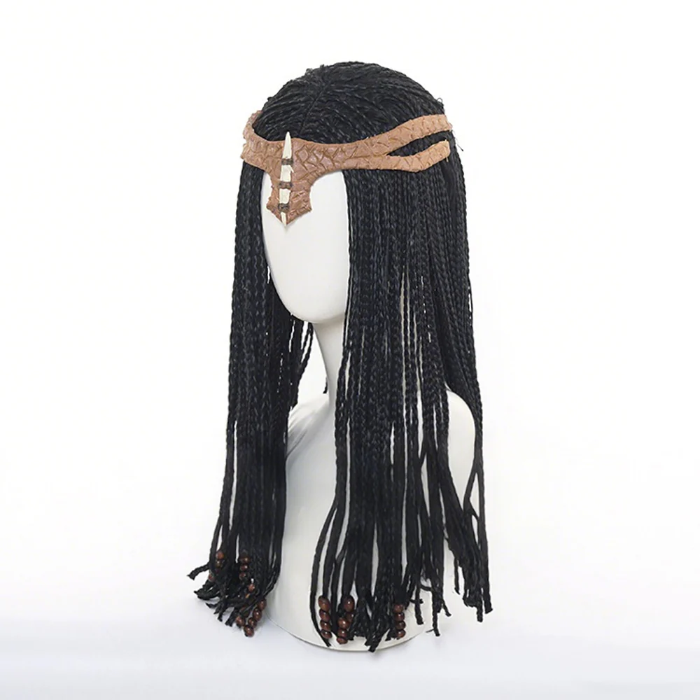 Movie Cosplay Beaded Wig Jake Sully Neytiri Costume Accessories - Image 4