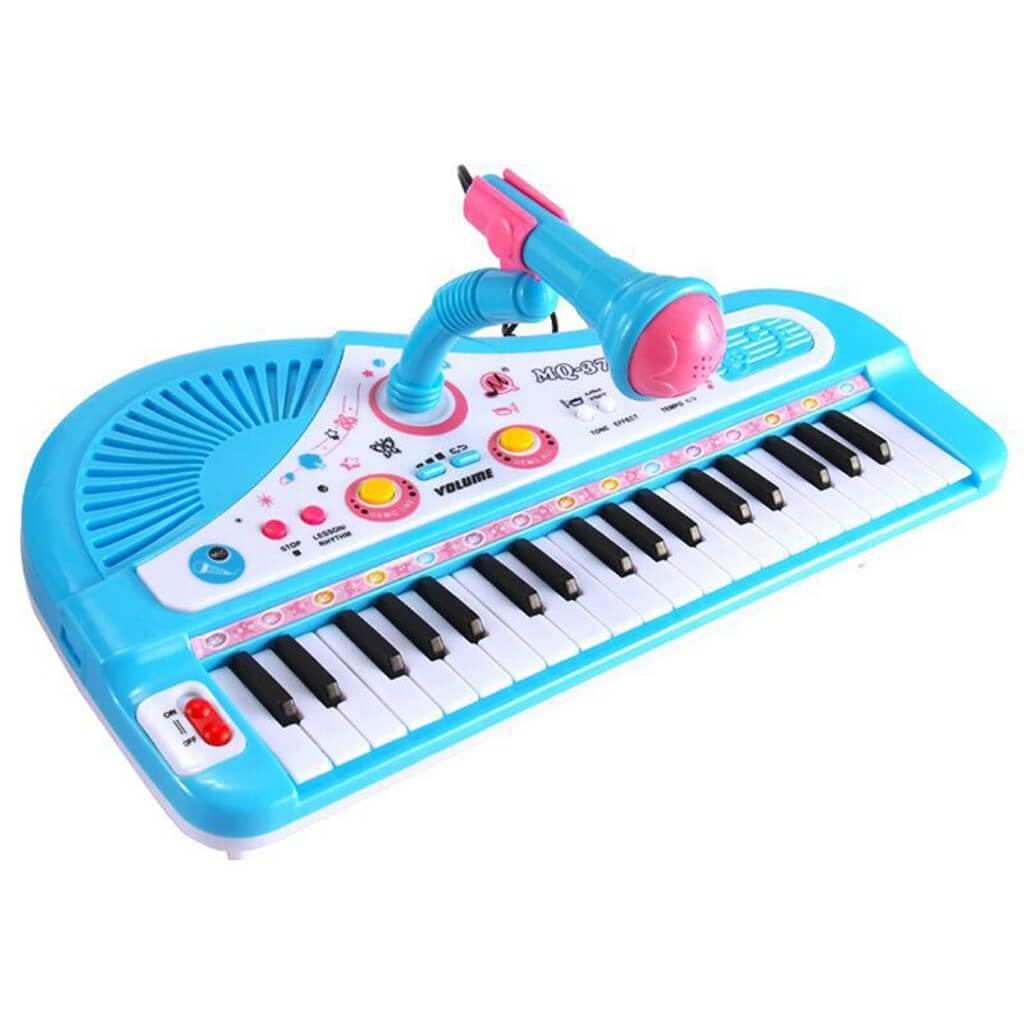 Kids Piano Toy with Keyboard and Microphone, Good Christmas Gift - Image 3