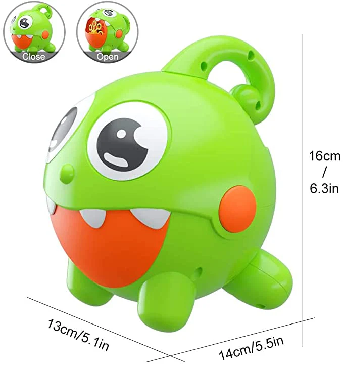Kids Bubble Toy Little Monster Bubble Maker Automatic Rechargeable Bubble Toy Protable - Image 6