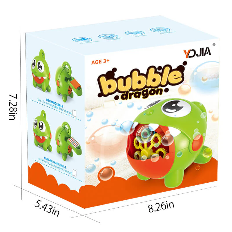 Kids Bubble Toy Little Monster Bubble Maker Automatic Rechargeable Bubble Toy Protable - Image 8