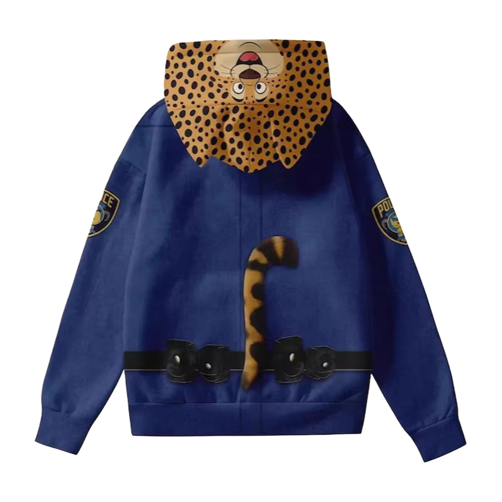 Nick Hoodie Clawhauser Sweatshirt Gary Hooded Pullover for Daily Wear Themed Party - Image 13