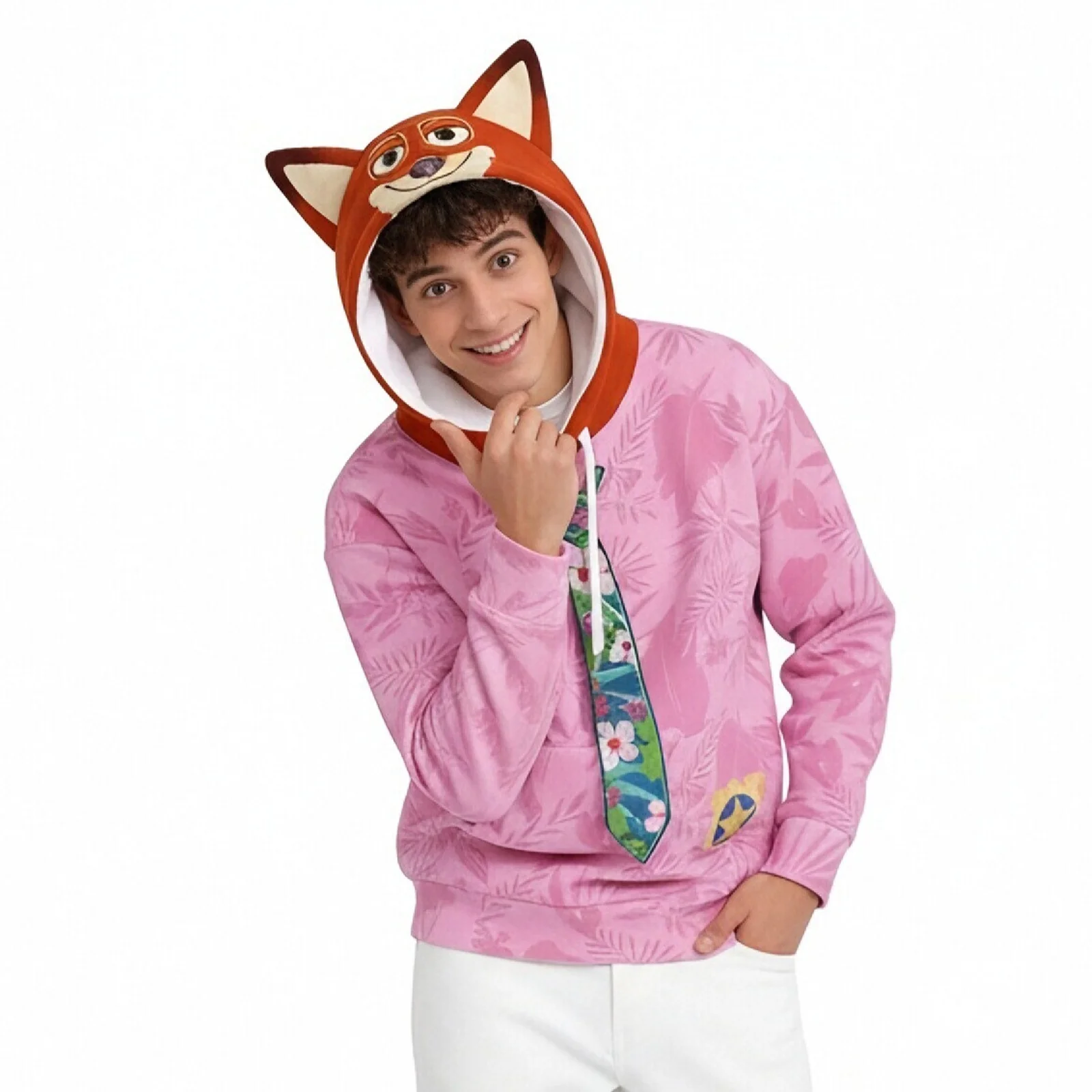Nick Hoodie Clawhauser Sweatshirt Gary Hooded Pullover for Daily Wear Themed Party - Image 2
