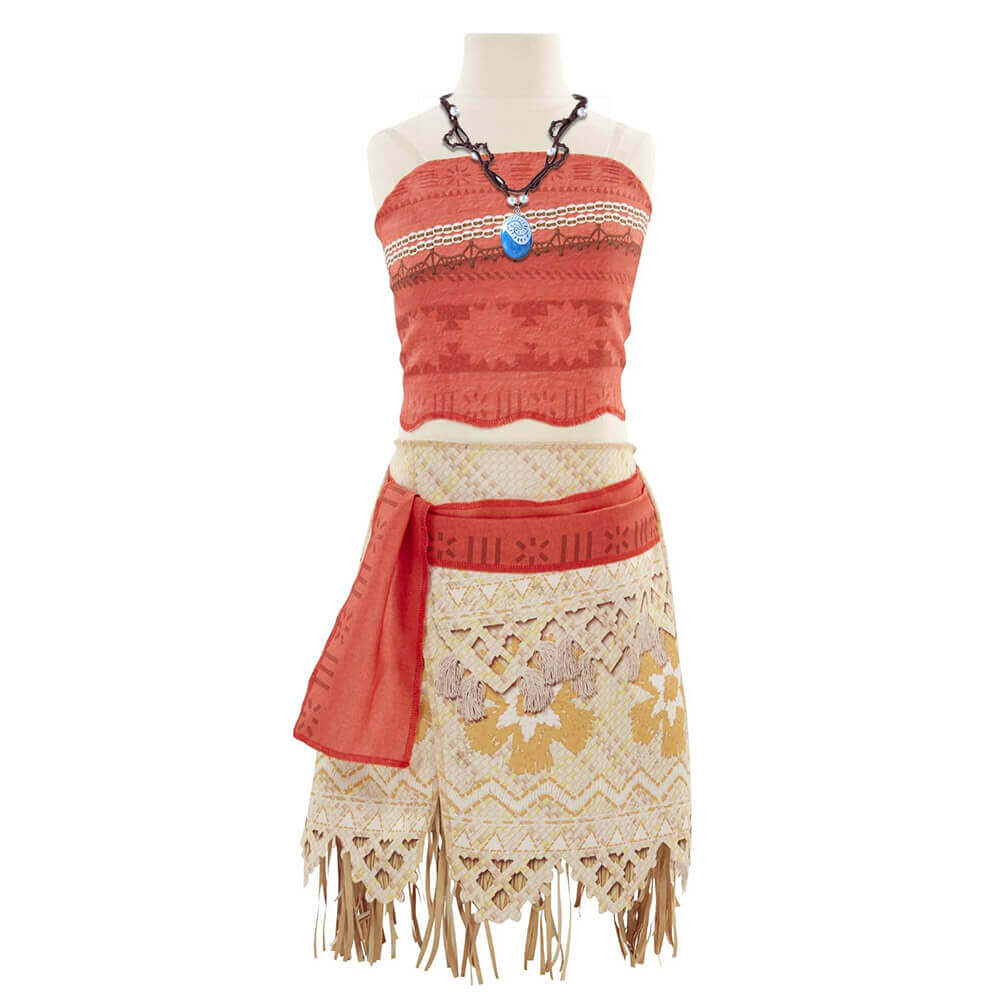 Princess Cosplay Costume Halloween Polynesian Dress Adventure Polynesian Outfit - Image 4