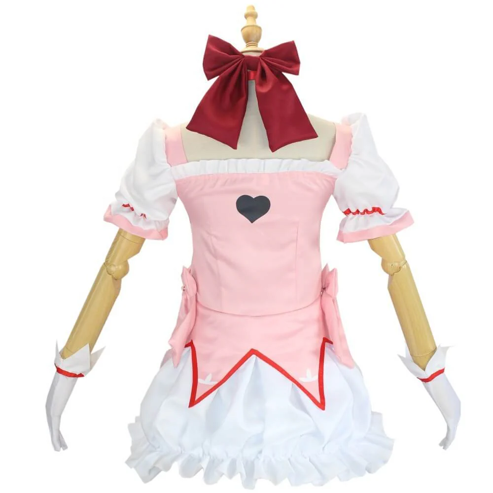 Puella Magi Madoka Magica Costume Magical Girl Madoka Kaname and Homura Akemi Uniform Dress for Adult Cosplay - Image 9