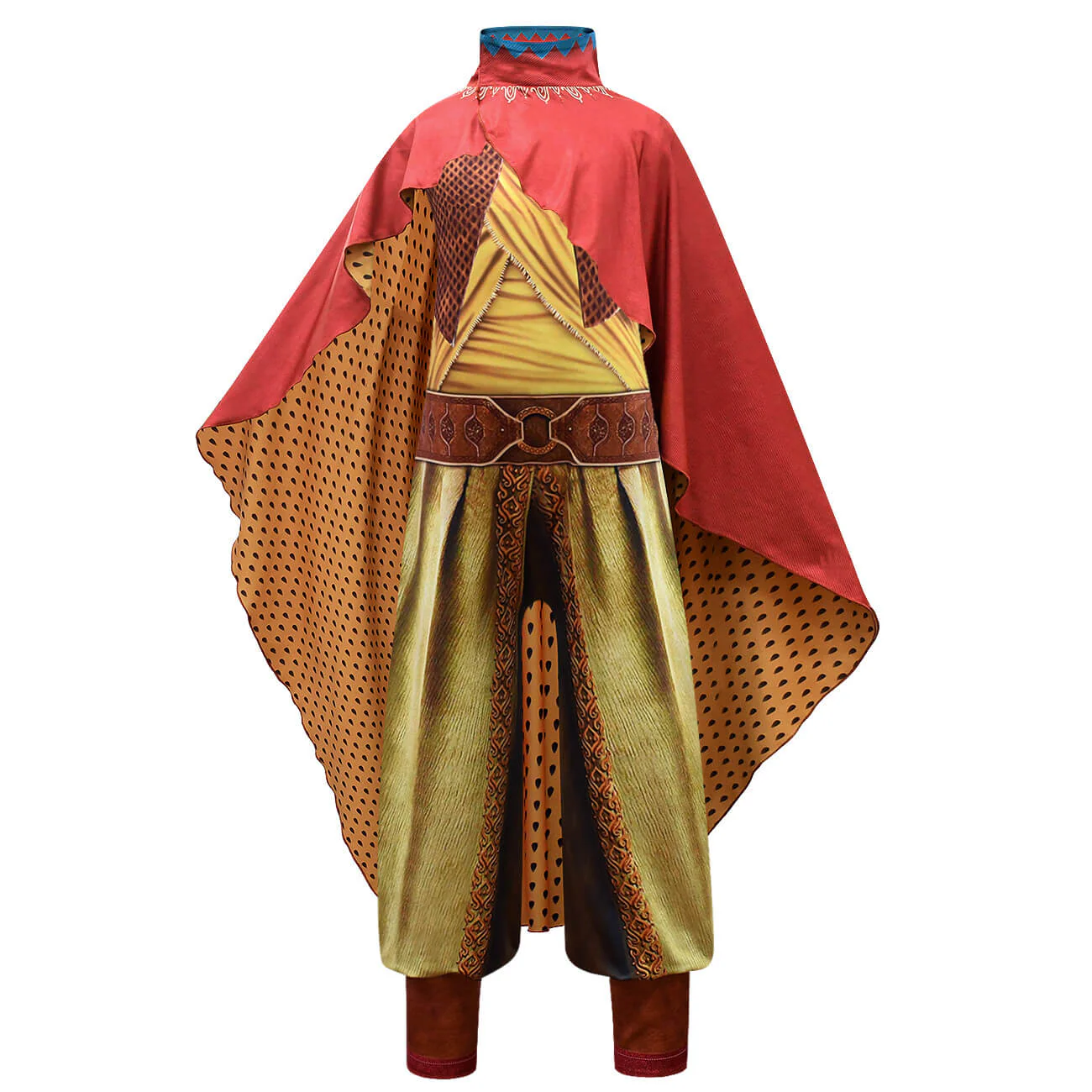 Kids Raya Costume Dragon Princess Raya Cosplay Outfit Battle Suit - Image 7