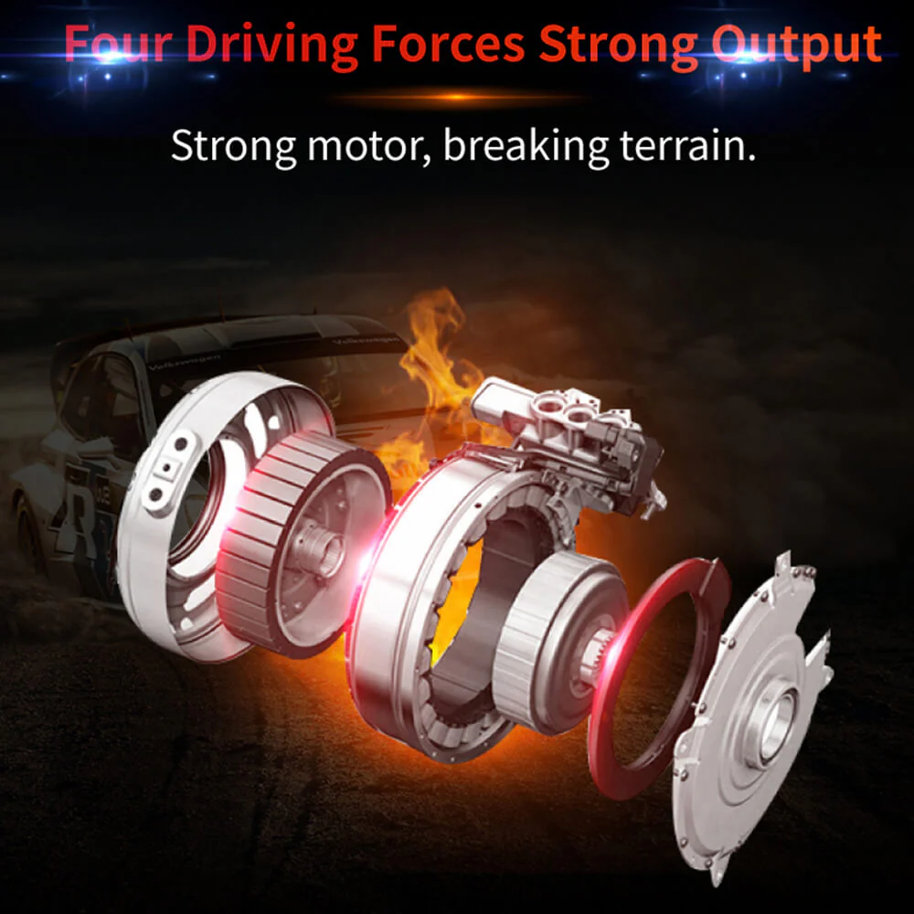RC Cars For Kids - 1:12 Rugged Remote Control Car 2.4Ghz Off-Road dual motors Rock Crawler Transform All Terrains - Image 14