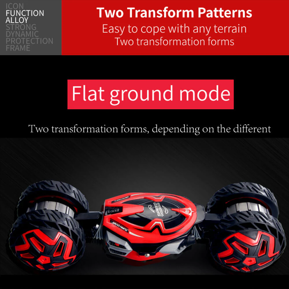 RC Cars For Kids - 1:12 Rugged Remote Control Car 2.4Ghz Off-Road dual motors Rock Crawler Transform All Terrains - Image 7
