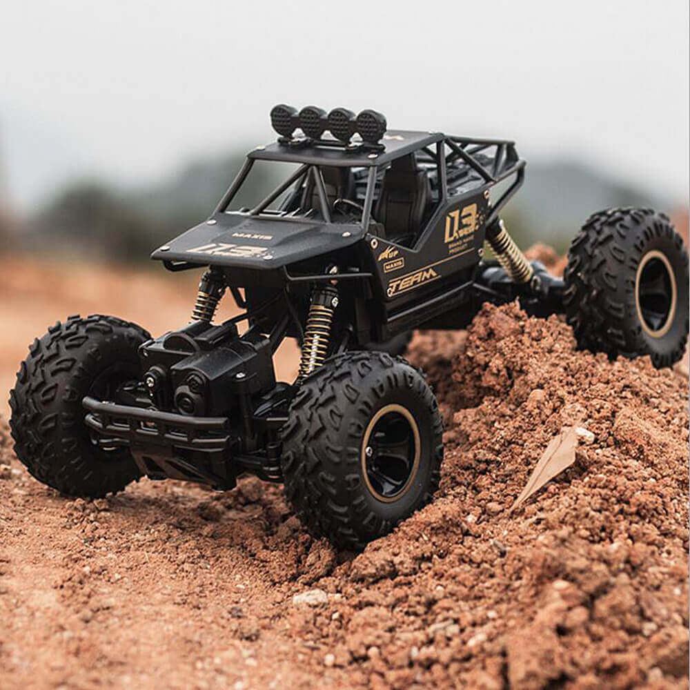 Kids Fast Remote Control Truck Off-Road Rock Crawler Racing Car - Image 5