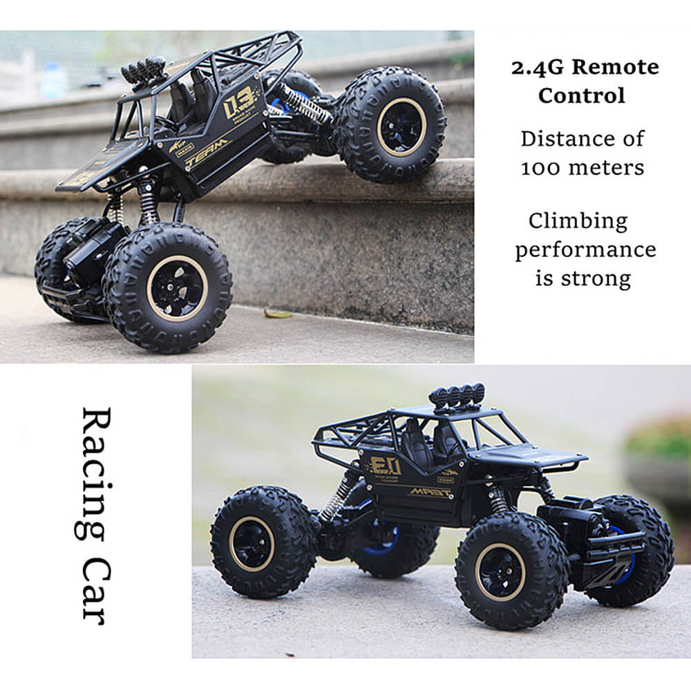 Kids Fast Remote Control Truck Off-Road Rock Crawler Racing Car - Image 9