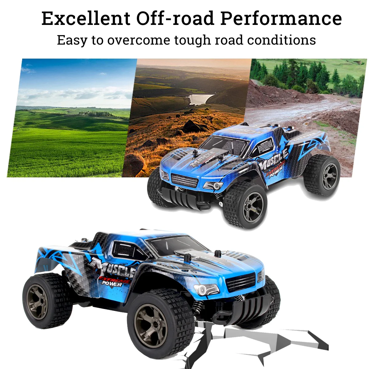 RC Cars Radio Control 1:20 2.4G Rock Car Toys For Children High Speed Climbing Mini Rc Drift driving Car - Image 4