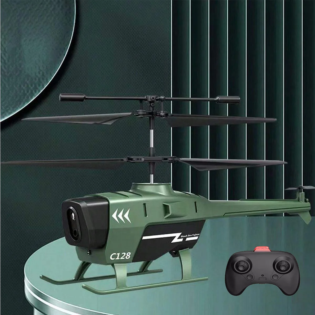 RC Helicopter Sensing Remote Control Aircraft Intelligent Obstacle Dual Control Kids interactive Toys - Image 2