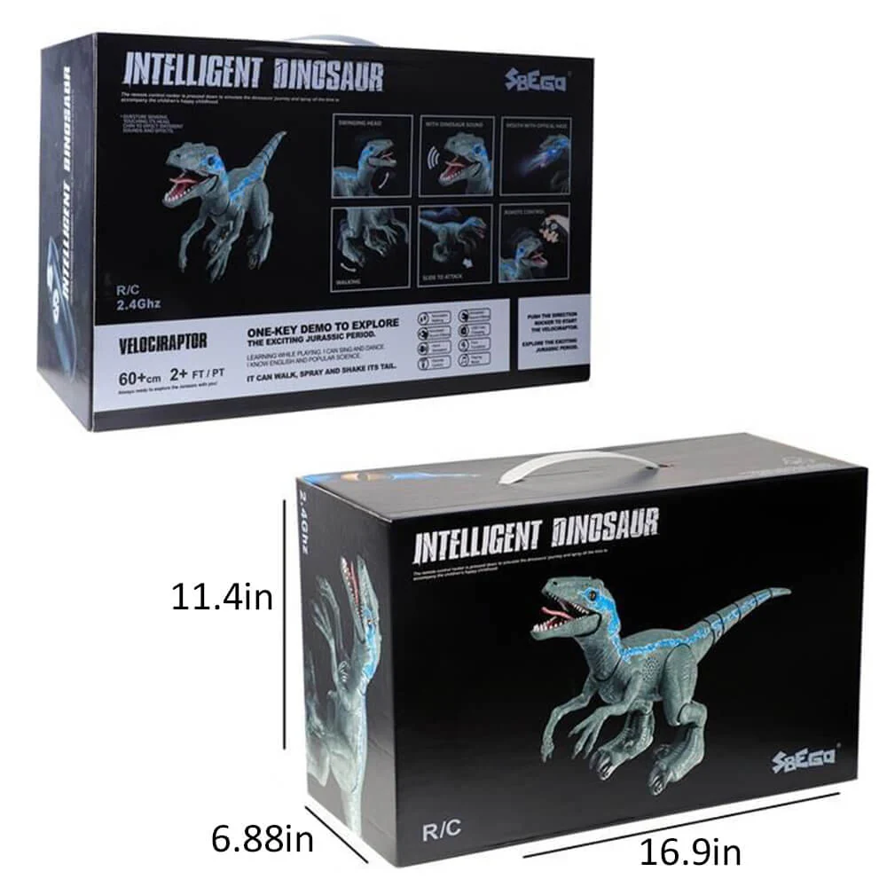 Giant RC Dinosaur Toy Remote Control Dinosaur Robot Electric Walking Animals Controlled Toys - Image 12