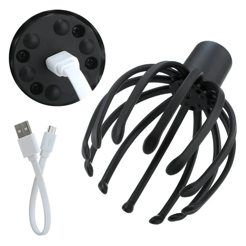 Electric Scalp Massager with 12 Massage Claws Automatic Head Massager for Stress Relax - Image 2