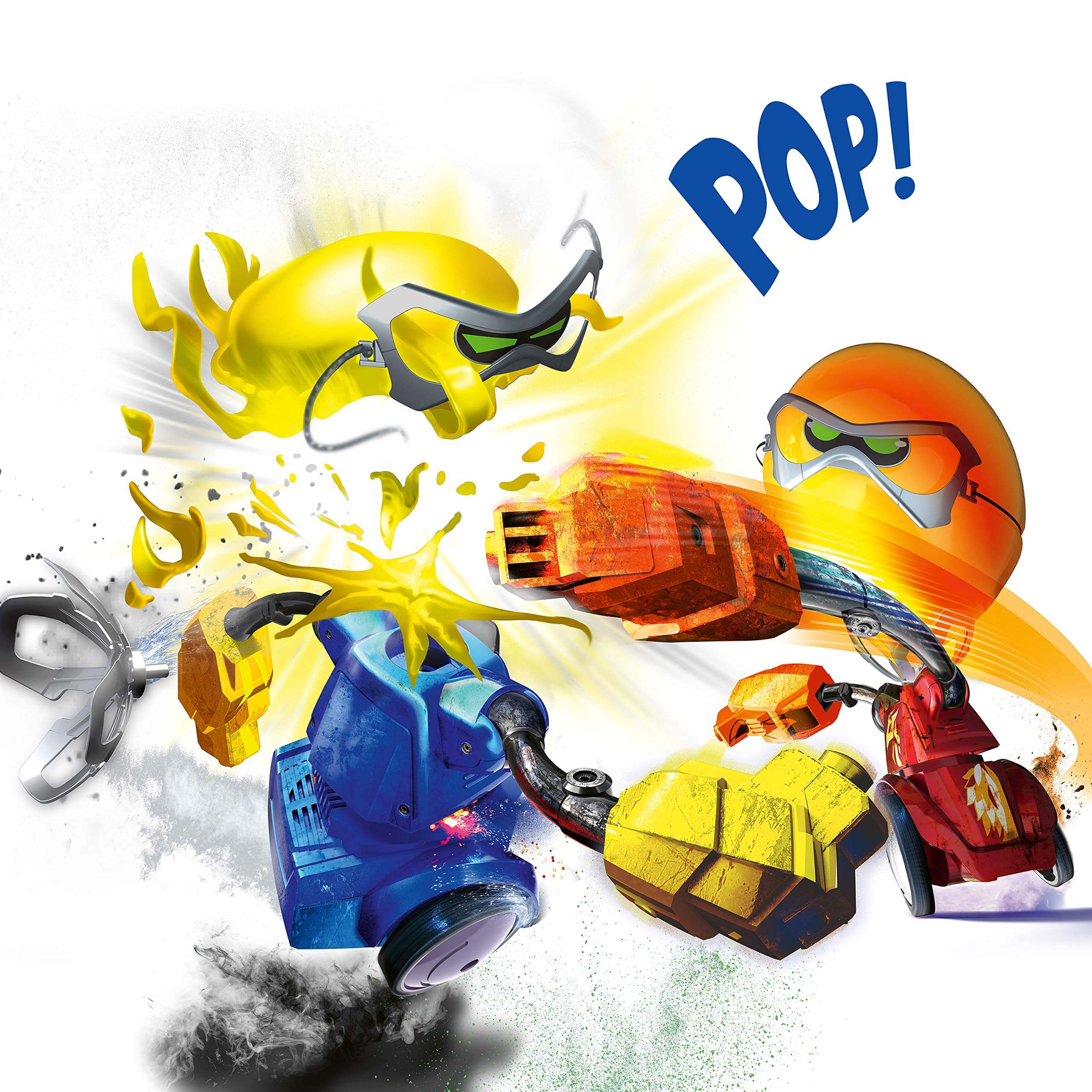 Remote Control Boxing Combat Robot Combat Balloon Punchers Electric RC Battle Toy - Image 4