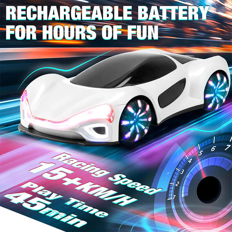 Remote Control Car 4WD Drift Racing Car Dual Remote Control with Light Spray - Image 3