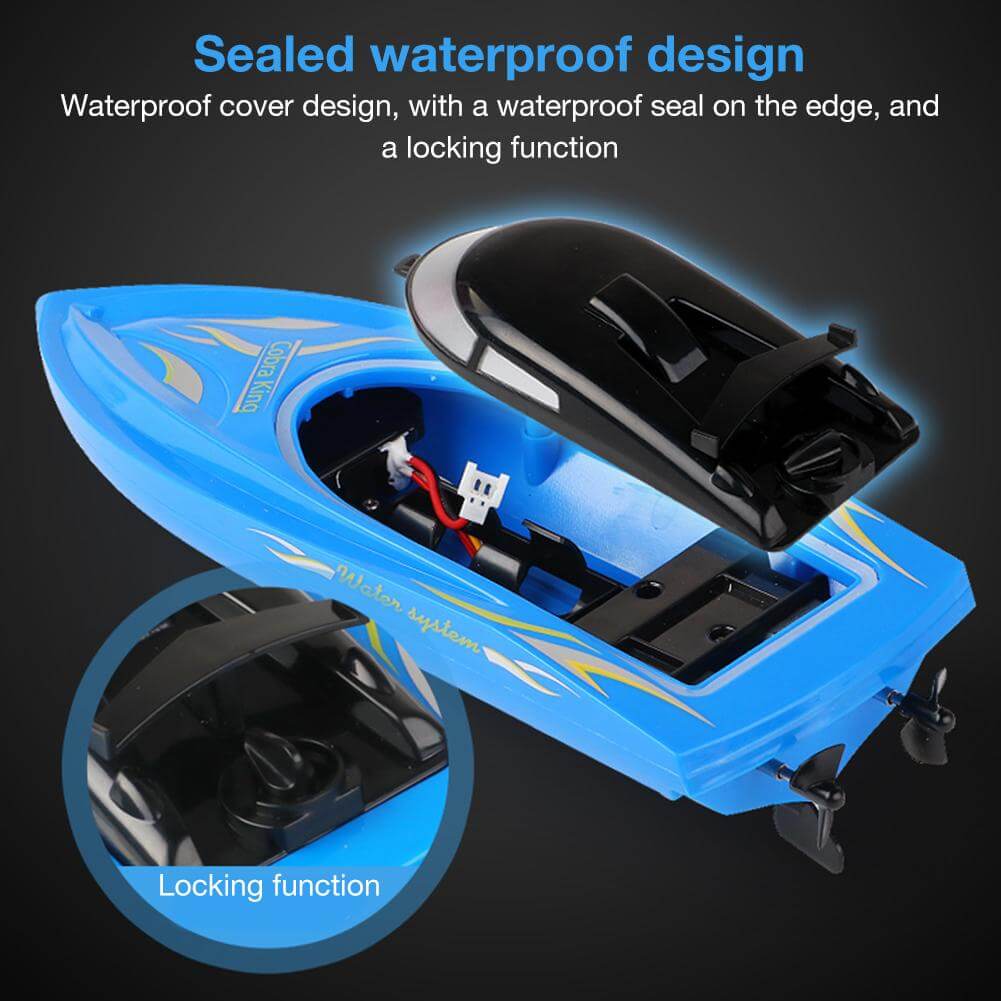 Remote Control Boat 2.4G High Speed Twin Screw RC Boats For Kids - Image 10
