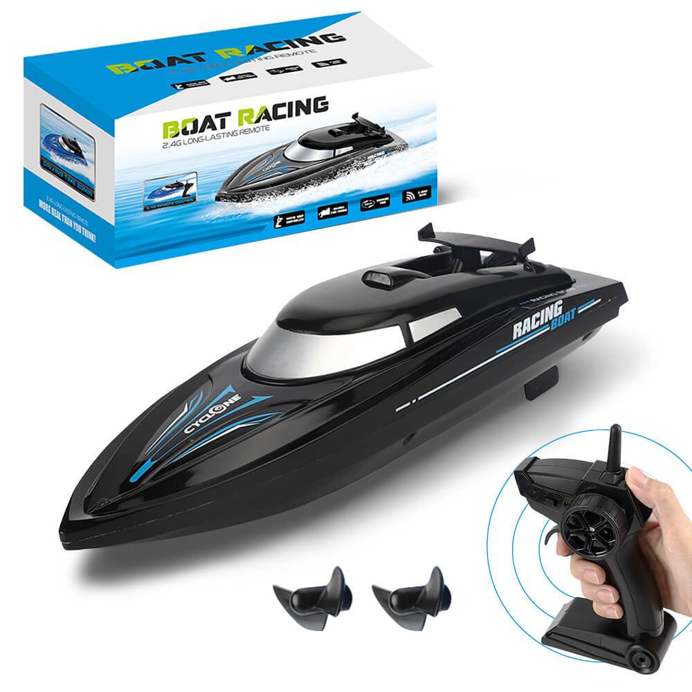 Remote Control Boat 2.4G High Speed Twin Screw RC Boats For Kids - Image 3