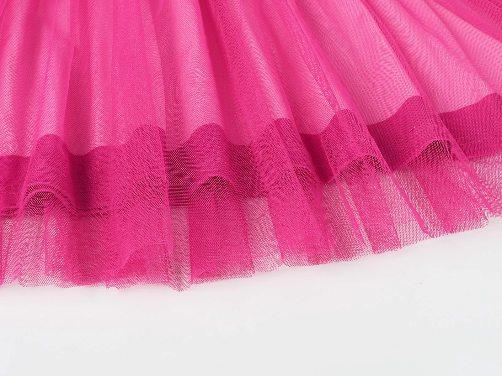 Rosalina Princess Dress Soft Multi-Layered Tulle Party Gown with Puffy Sleeves for Daily Wear - Image 10