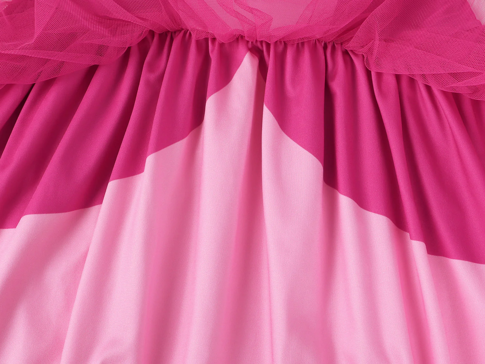 Rosalina Princess Dress Soft Multi-Layered Tulle Party Gown with Puffy Sleeves for Daily Wear - Image 9