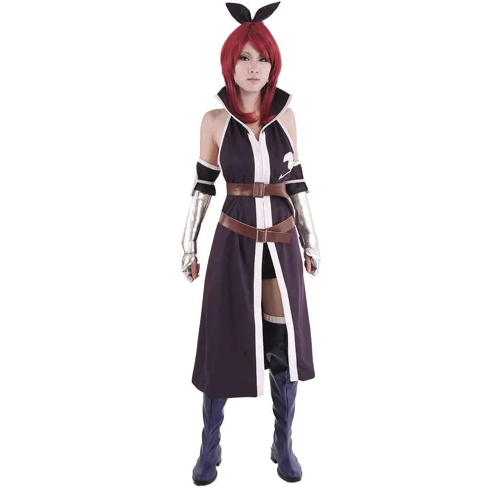 Sexy Bunny Purple Dress with Headband The Strongest Female Mage Costume