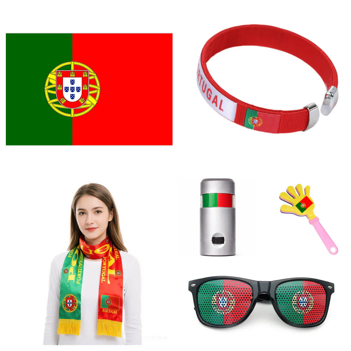Soccer Fan Support Kit 2026 Football Game Accessories Set for Argentina Mexico Brail - Image 4